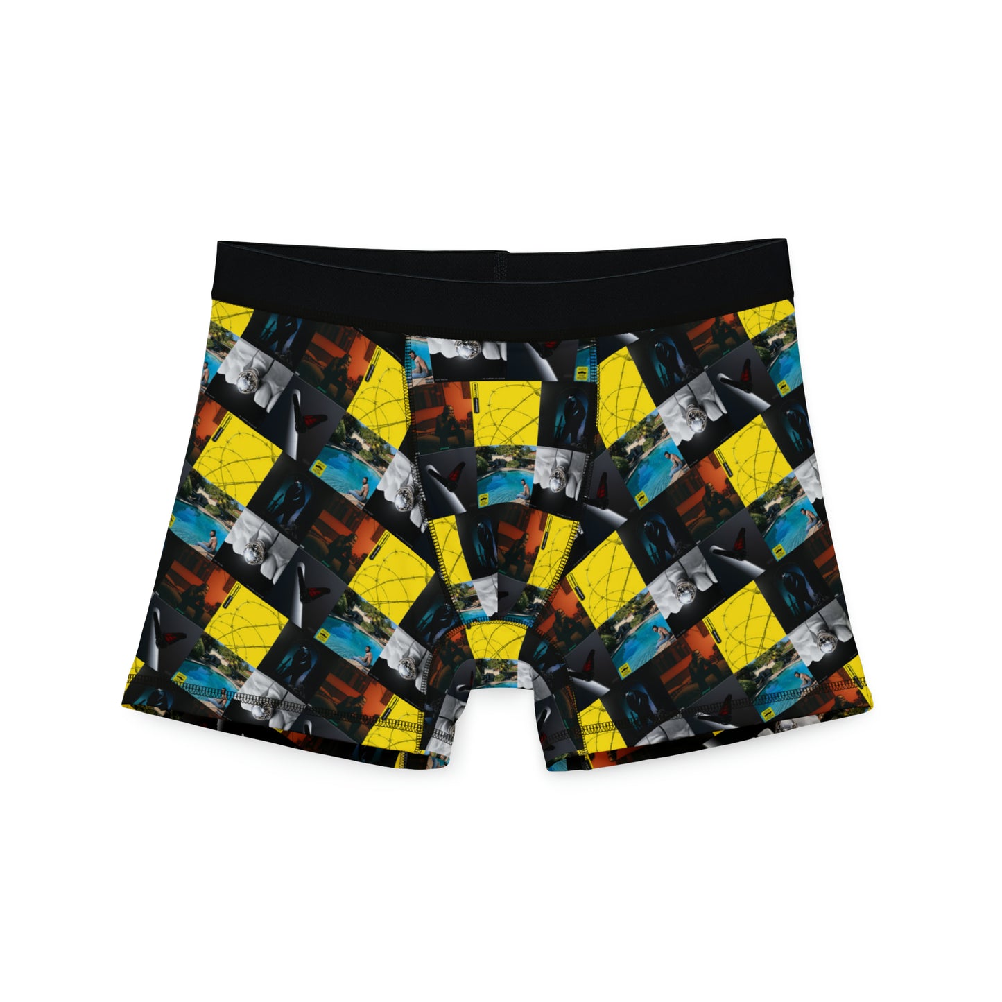 Post Malone Album Art Collage Men's Boxers