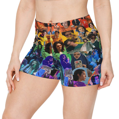 Conan Grey Rainbow Photo Collage Women's Shorts