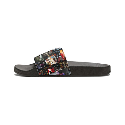 Slipknot Chaotic Album Art Collage Men's Slide Sandals