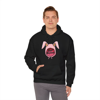 Bad Bunny Hoodie Logo Unisex Heavy Blend Hooded Sweatshirt