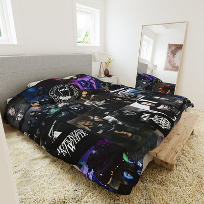 Motionless In White Photo Collage Duvet Cover