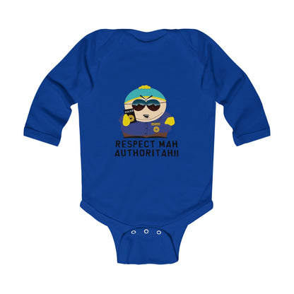 South Park Cartman Respect Mah Autheritah! Infant Long Sleeve Bodysuit