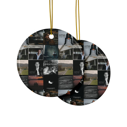 Morgan Wallen Album Cover Collage Ceramic Ornaments (1pc, 3pcs, 5pcs, 10pcs)