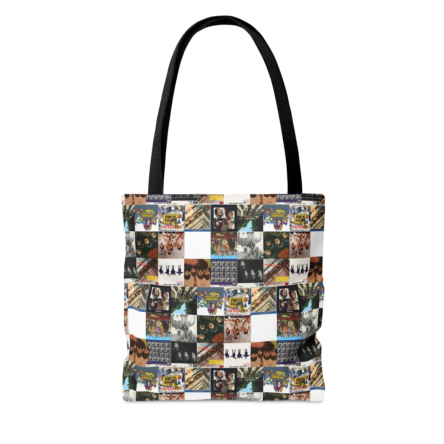 The Beatles Album Cover Collage Tote Bag