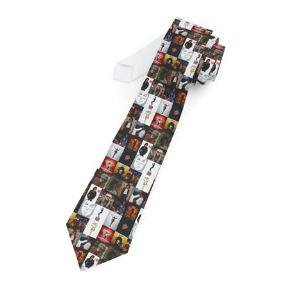 Michael Jackson Album Cover Collage Neck Tie