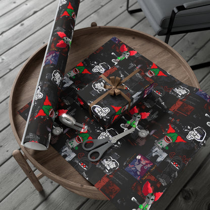 Madness Combat Dark Aesthetic Collage Gift Wrap Papers