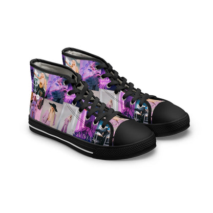 Ava Max Belladonna Photo Collage Women's High Top Sneakers