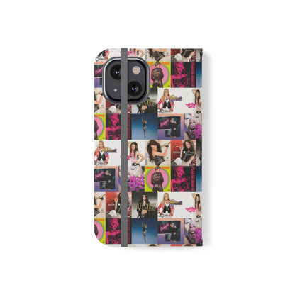 Miley Cyrus Album Cover Collage Phone Flip Case