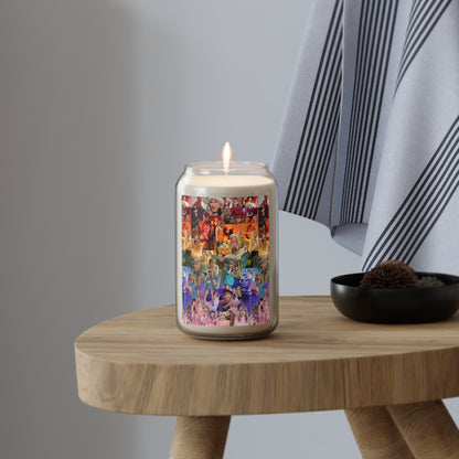 Taylor Swift Rainbow Photo Collage Scented Candle