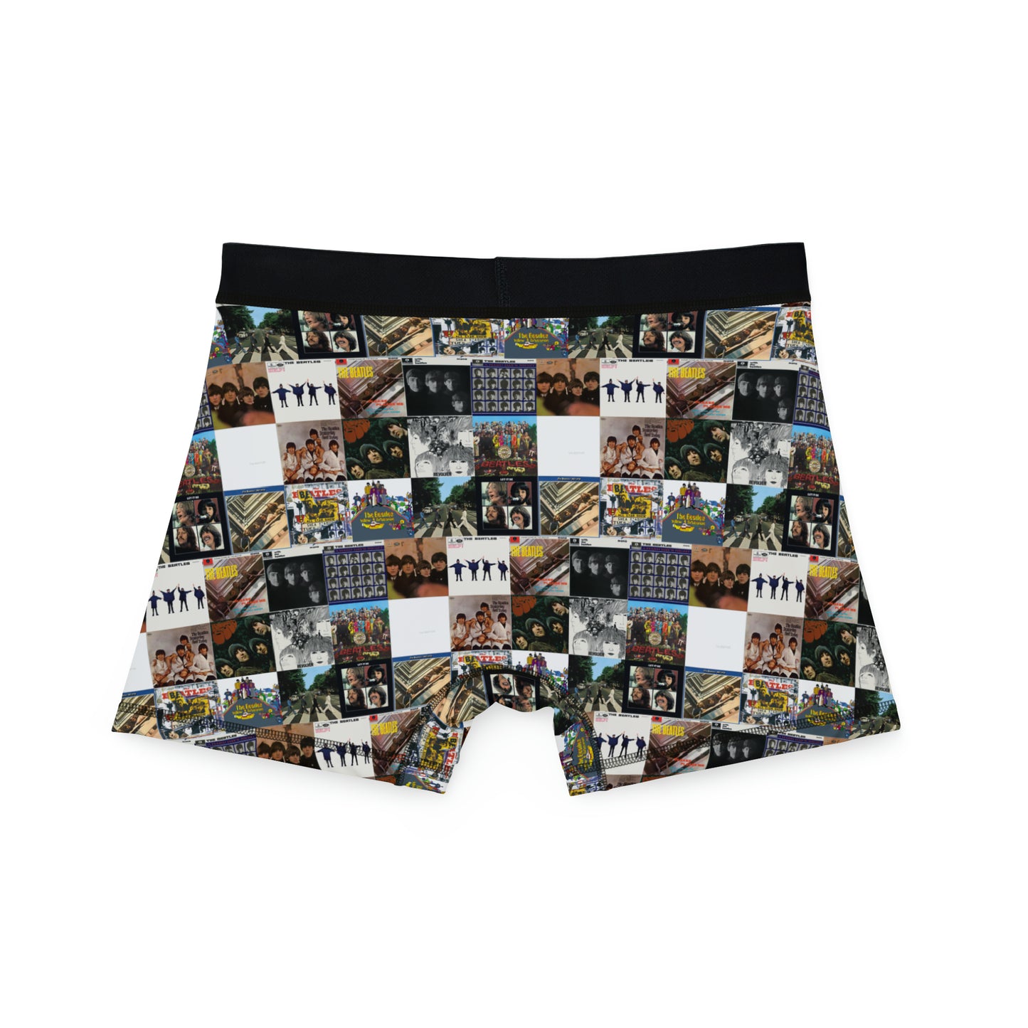 The Beatles Album Cover Collage Men's Boxers