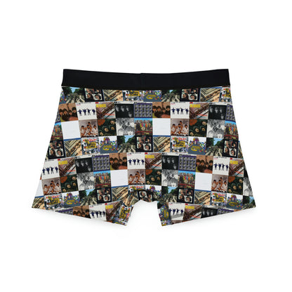 The Beatles Album Cover Collage Men's Boxers