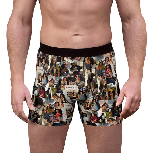 Conan Grey Being Cute Photo Collage Men's Boxer Briefs