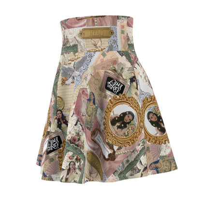 Lana Del Rey Victorian Collage Women's Skater Skirt