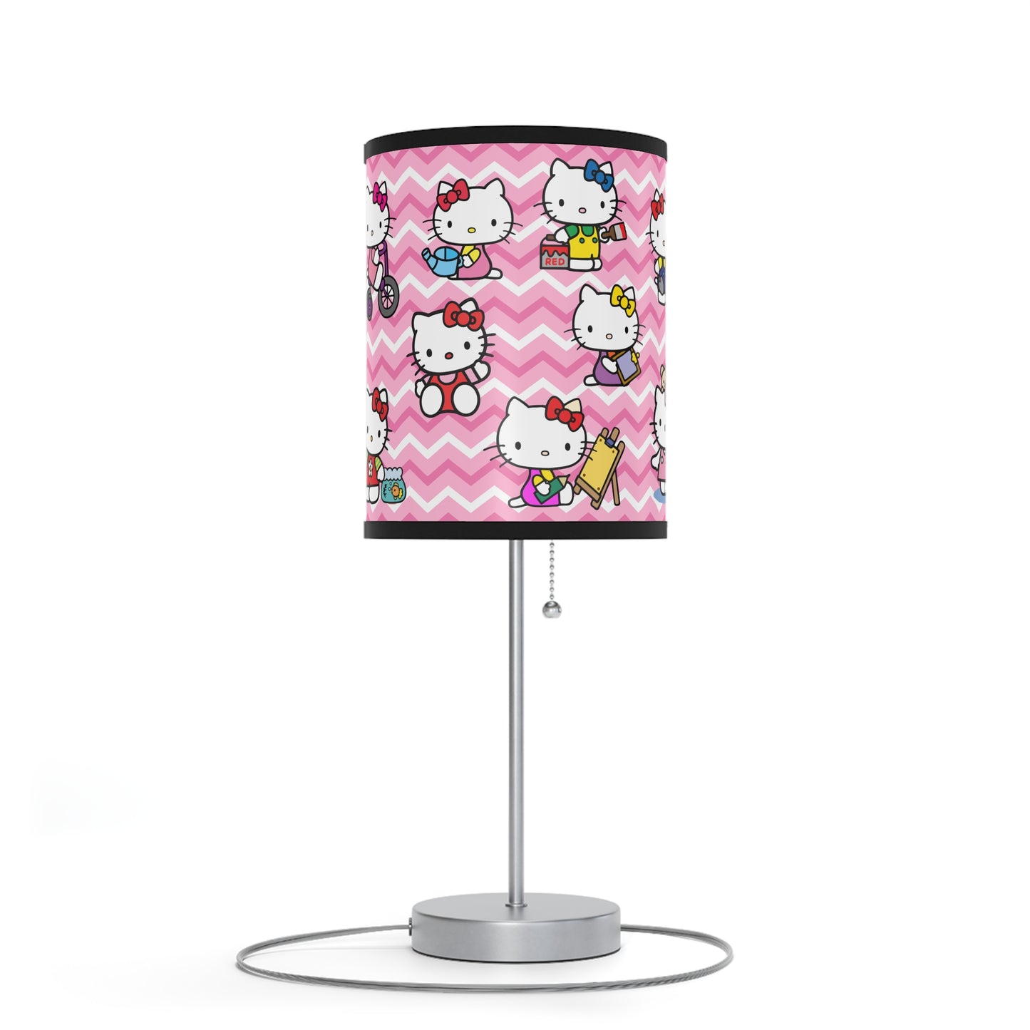 Hello Kitty Playtime Collage Lamp on a Stand