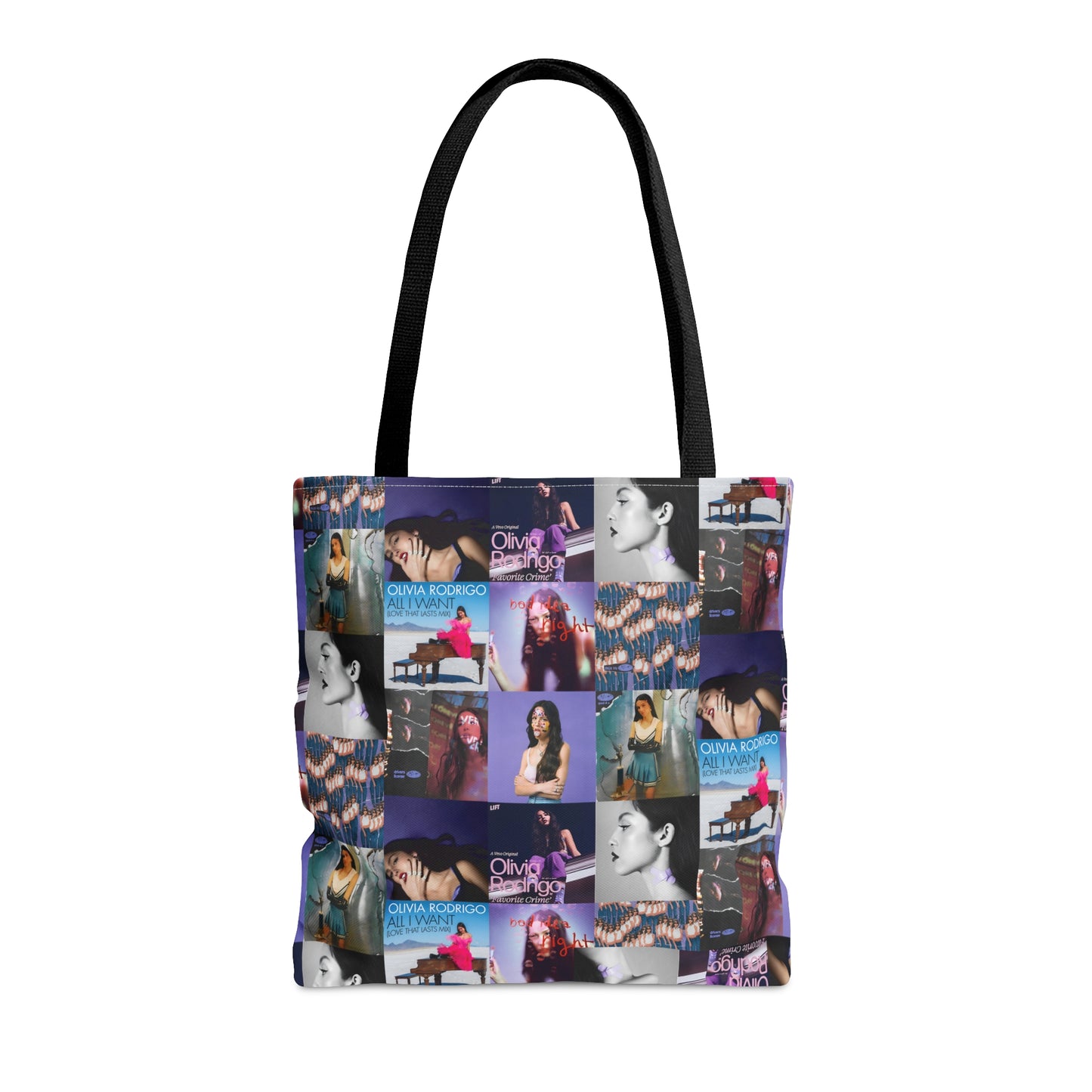 Olivia Rodrigo Album Cover Art Collage Tote Bag