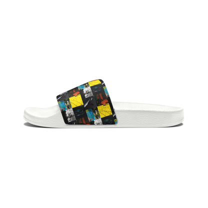 Post Malone Album Art Collage Men's Slide Sandals