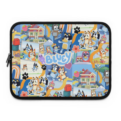 Bluey Playtime Collage Laptop Sleeve