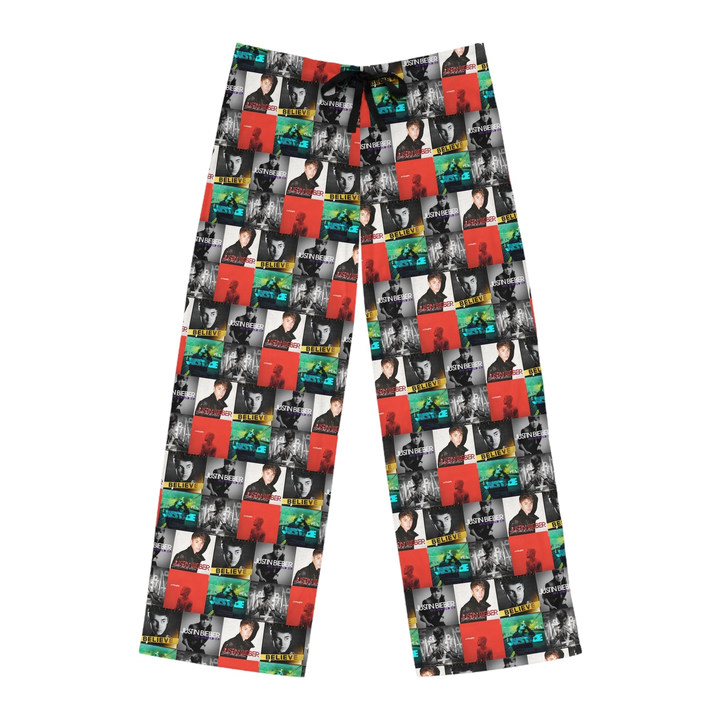 Justin Bieber Album Cover Collage Men's Pajama Pants