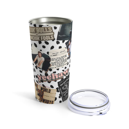 Morgan Wallen Yeehaw Collage Tumbler 20oz