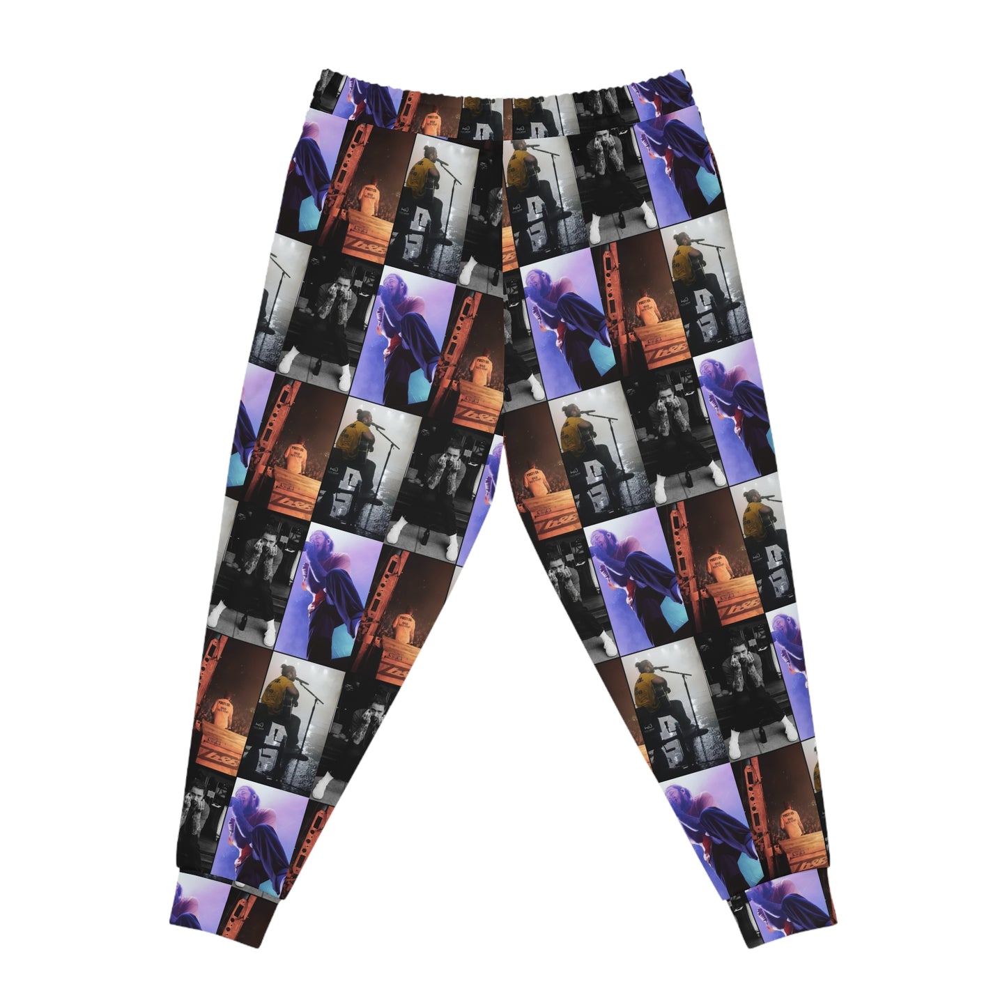 Post Malone On Tour Collage Athletic Jogger Sweatpants