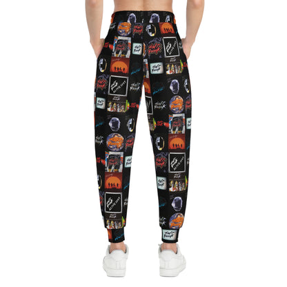 Daft Punk Album Cover Art Collage Athletic Jogger Sweatpants