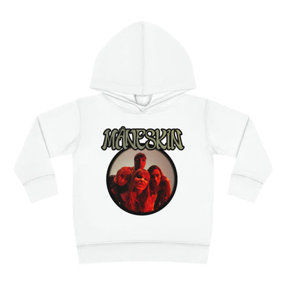 Måneskin Circular Group Photo Toddler Pullover Fleece Hoodie