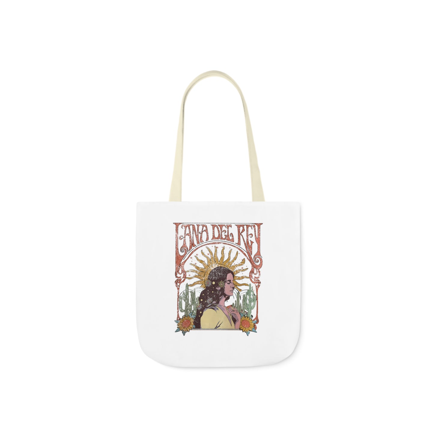 Lana Del Rey Vintage Artwork Polyester Canvas Tote Bag