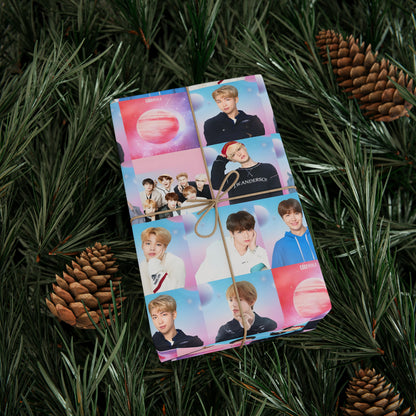 BTS World Mosaic Gift Wrapping Paper