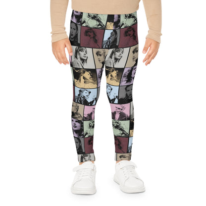 Taylor Swift Eras Collage Kids Leggings