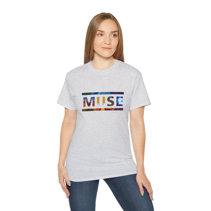 Muse Album Art Letters Unisex Ultra Cotton Tee