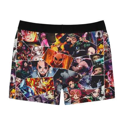 Demon Slayer Reflections Collage Men's Boxer Briefs Underwear