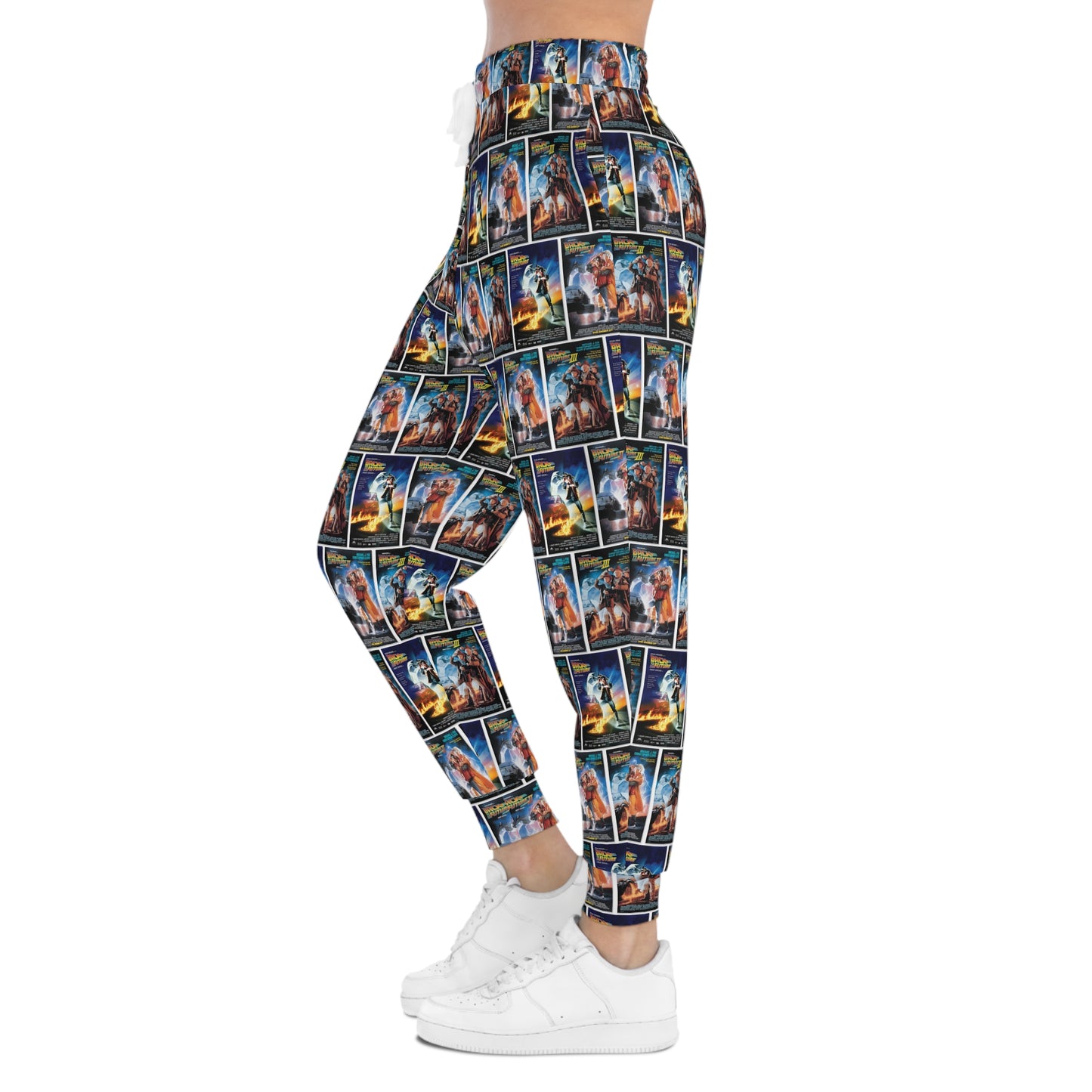 Back To The Future Movie Posters Collage Athletic Jogger Sweatpants