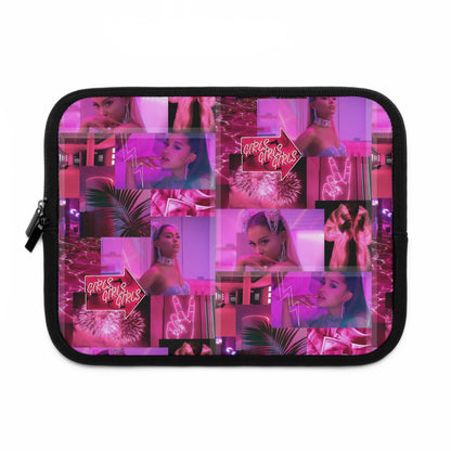 Ariana Grande 7 Rings Collage Laptop Sleeve