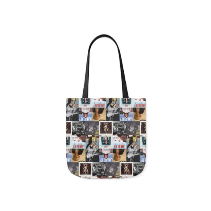 Lana Del Rey Album Cover Collage Polyester Canvas Tote Bag