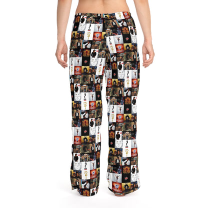 Michael Jackson Album Cover Collage Women's Pajama Pants