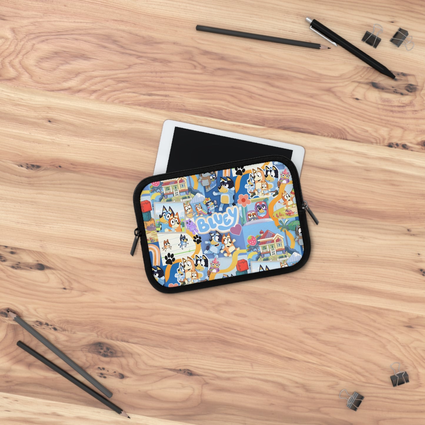 Bluey Playtime Collage Laptop Sleeve