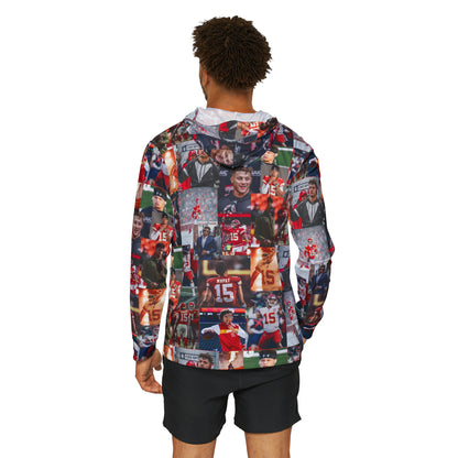 Patrick Mahomes Chiefs MVPAT Photo Collage Men's Sports Warmup Hoodie