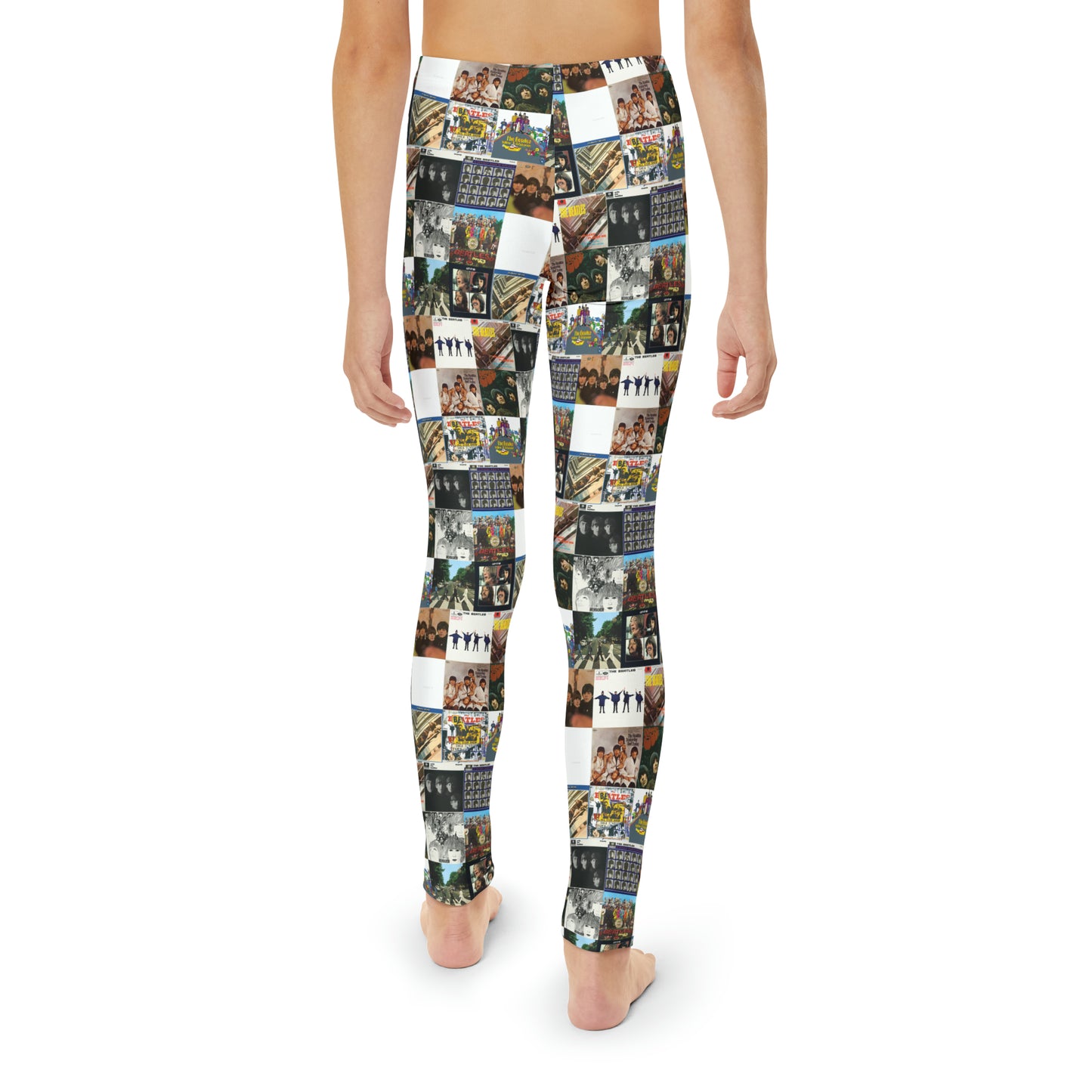 The Beatles Album Cover Collage Youth Leggings