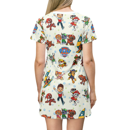 Paw Patrol Puppy Hero Squad T-Shirt Dress