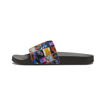 Muse Album Cover Collage Men's Slide Sandals