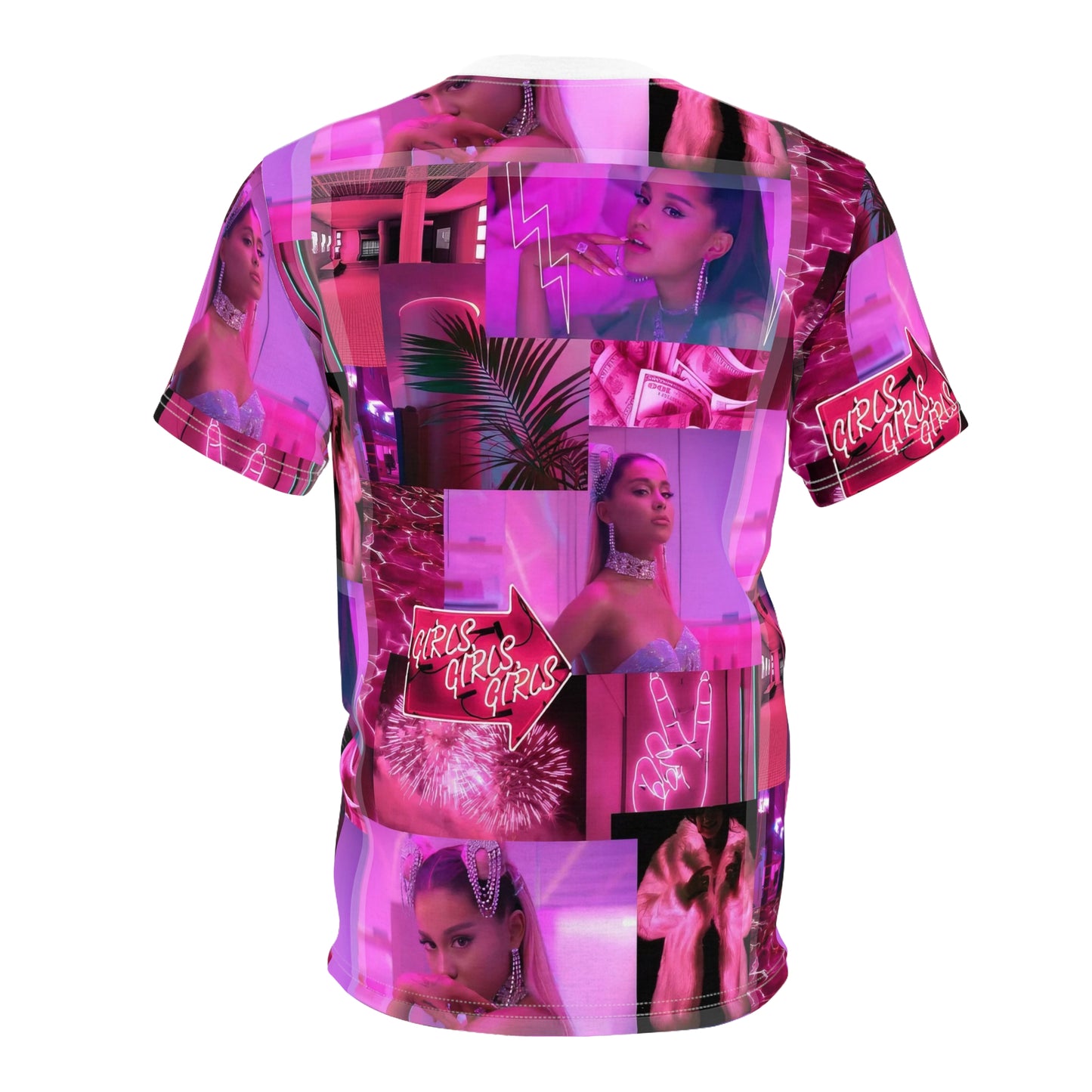 Ariana Grande 7 Rings Collage Unisex Tee Shirt