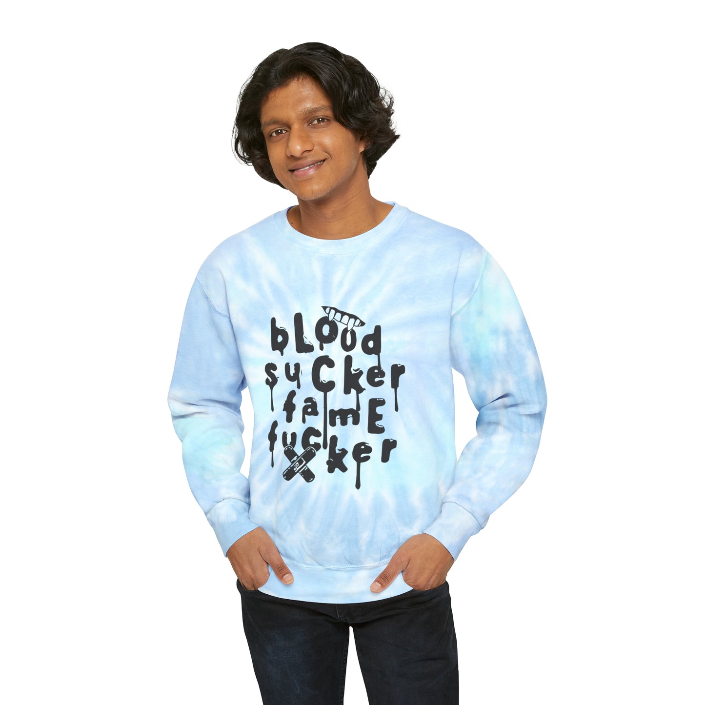 Olivia Rodrigo Blood Sucker Fame Fucker Unisex Tie-Dye Sweatshirt