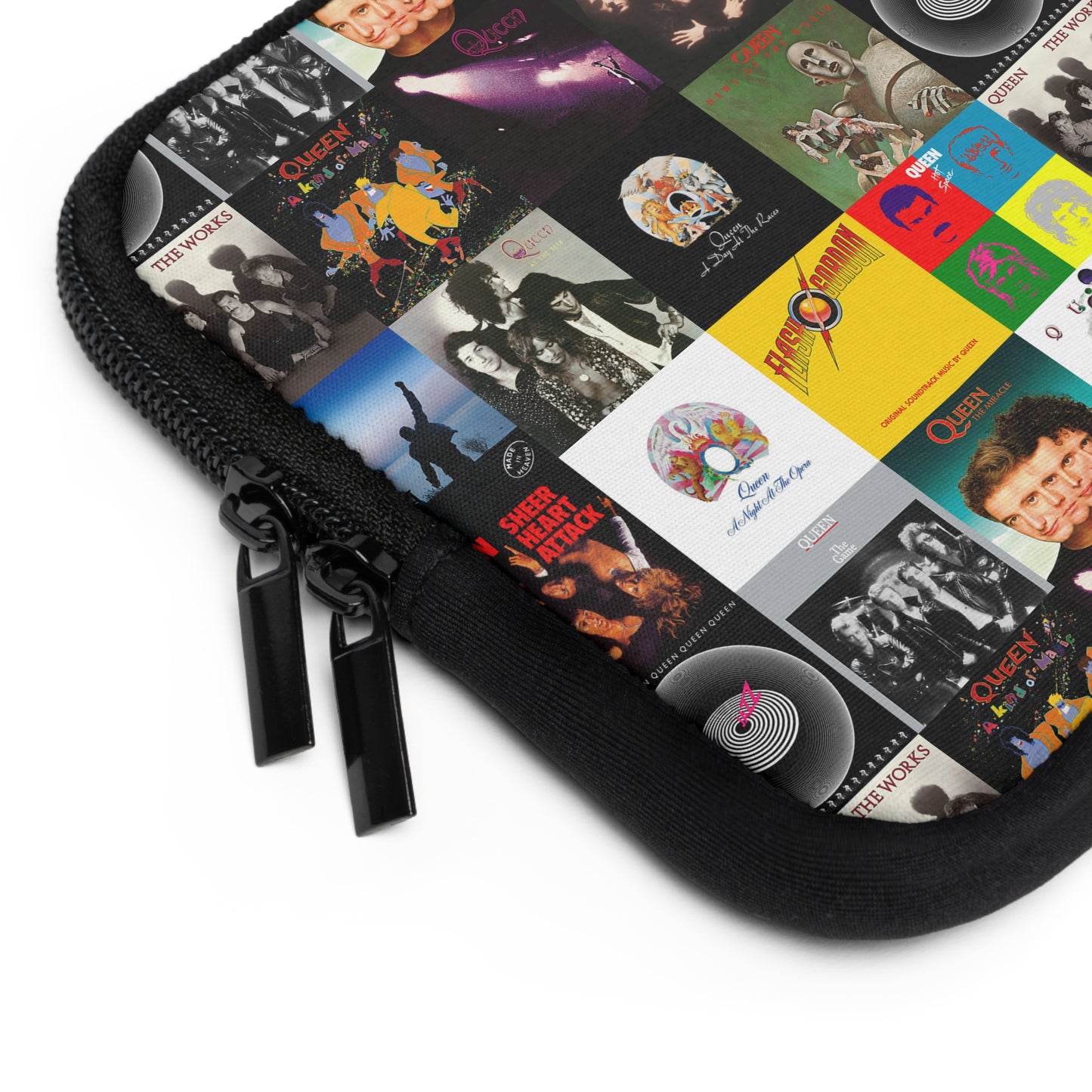 Queen Album Cover Collage Laptop Sleeve