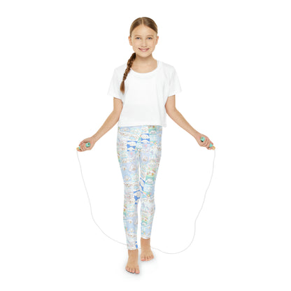 Cinnamoroll Cartoon Collage Youth Full-Length Leggings