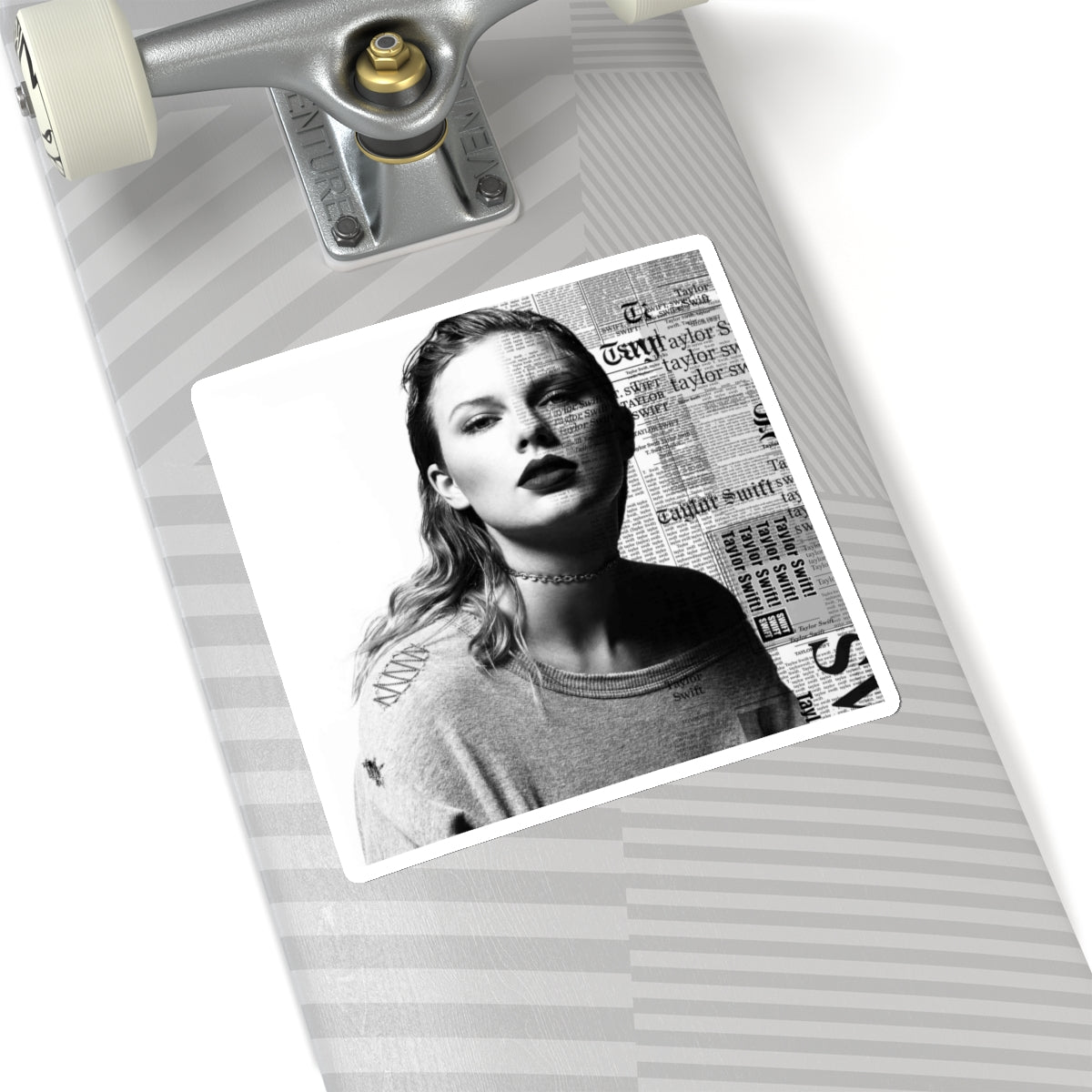 Taylor Swift Reputation Album Cover Art Kiss-Cut Sticker