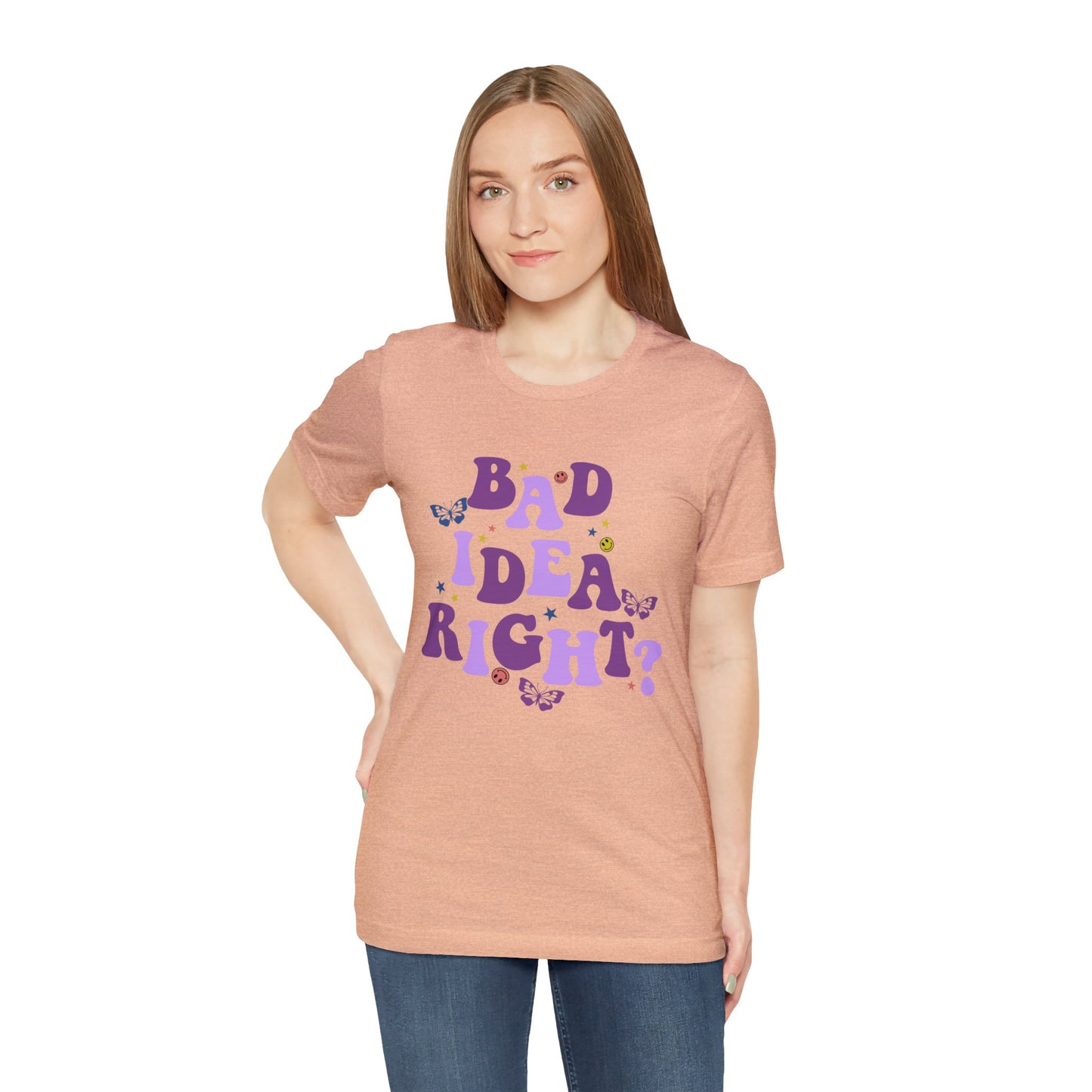 Olivia Rodrigo Bad Idea Right? Unisex Jersey Short Sleeve Tee Shirt