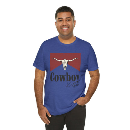 Morgan Wallen Cowboy Killer Unisex Jersey Short Sleeve Tee Shirt