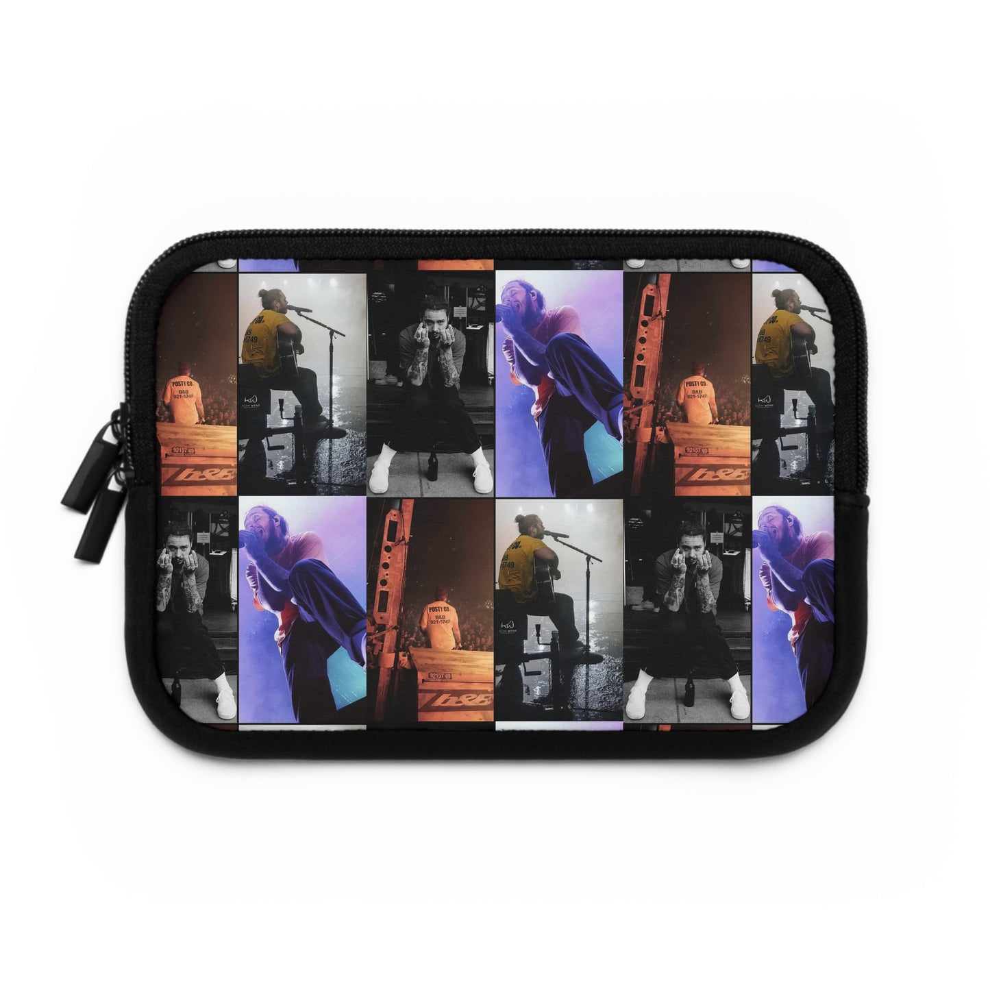 Post Malone On Tour Collage Laptop Sleeve