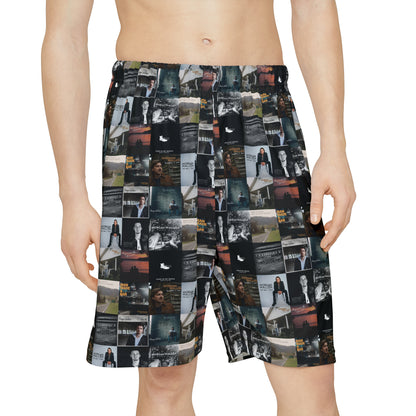 Morgan Wallen Album Cover Collage Men’s Sports Shorts