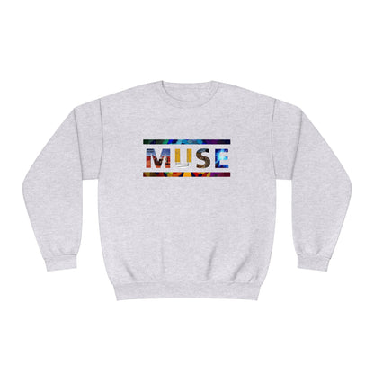 Muse Album Art Letters Unisex NuBlend Crewneck Sweatshirt